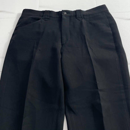 ISSEY MIYAKE MEN 97SS Tapered Polyester Slacks Black Size L