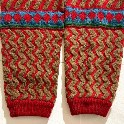 ISSEY MIYAKE 80s 3D Knit Wool Nylon Sweater