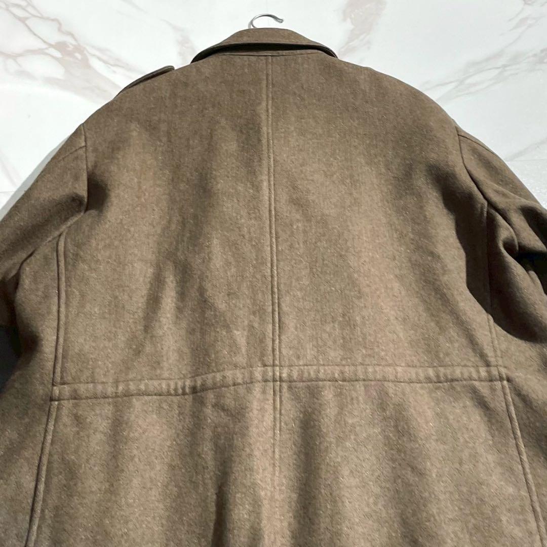 Y's for men 90s Oversized Napoleon Coat Khaki Size L