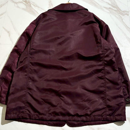 Y's for men 90s Oversized Quilted Nylon Jacket Red Size L