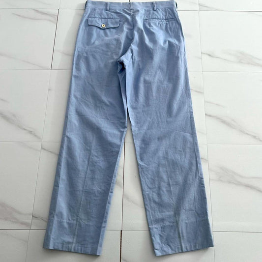 COMME des GARCONS HOMME 03SS Tapered Slacks Blue Size M