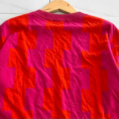 ISSEY MIYAKE MEN 92SS Knit Panel Cotton T-Shirt Size L