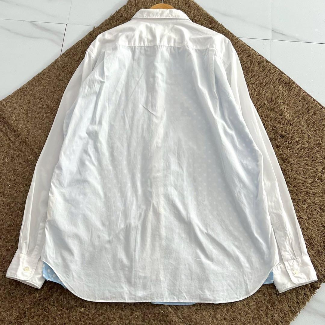COMME des GARCONS HOMME PLUS 18SS Layered Shirt White Size L