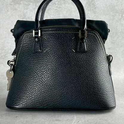 MAISON MARGIELA 5AC Small Leather Bag Black Size ONE SIZE