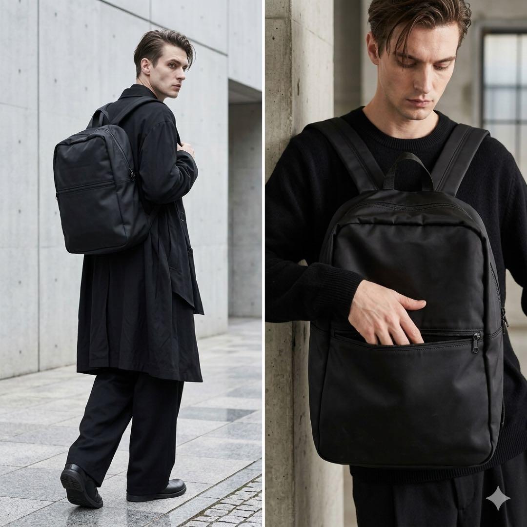 Y's for men Archive Nylon Backpack Black Size ONE SIZE