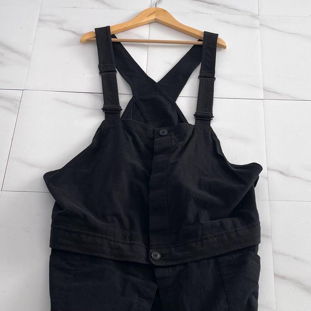Yohji Yamamoto POUR HOMME 17AW 2-Way Cotton Overalls Size 34