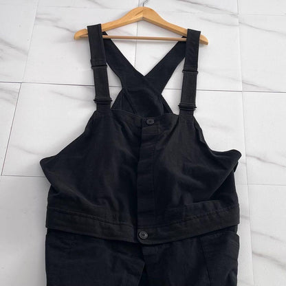 Yohji Yamamoto POUR HOMME 17AW 2-Way Cotton Overalls Size 34