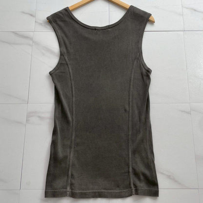 ISSEY MIYAKE MEN 00SS Cotton Sleeveless Tank Top Size L