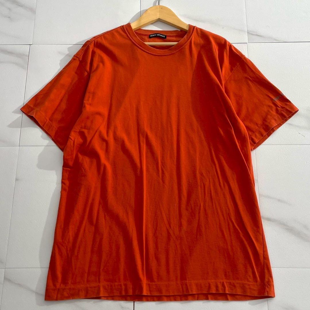 ISSEY MIYAKE MEN 92AW Vintage Logo Print T-shirt Size XL