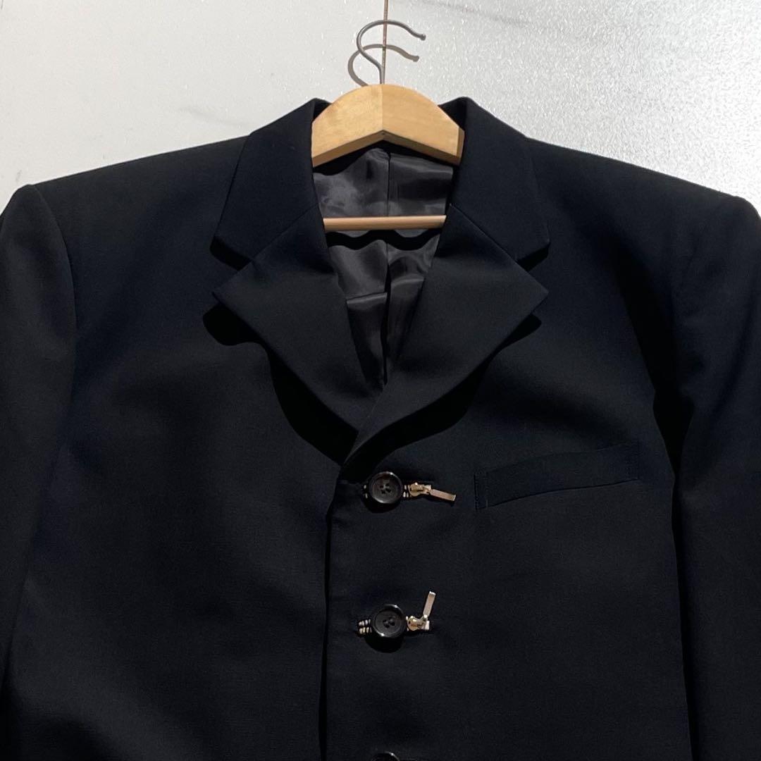 LQ Y's for men Wool Gabardine Zip Tailored Jacket Size L