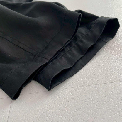 Yohji Yamamoto PH 19SS Suspender Long Cotton Shirt Size XL