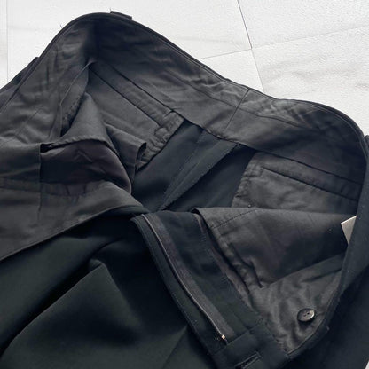 ISSEY MIYAKE MEN 97SS Tapered Polyester Slacks Black Size L
