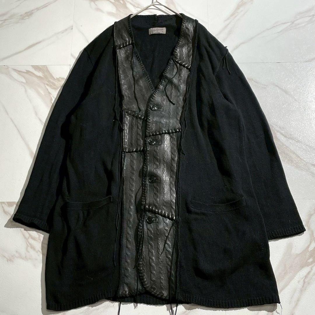 Yohji Yamamoto POUR HOMME 19SS Bonded Leather Size L
