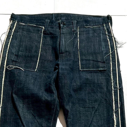 Yohji Yamamoto POUR HOMME 2015SS Cut-Off Selvedge Denim