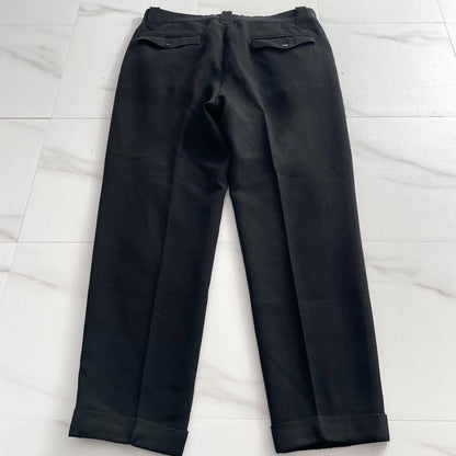 ISSEY MIYAKE MEN 97SS Tapered Polyester Slacks Black Size L