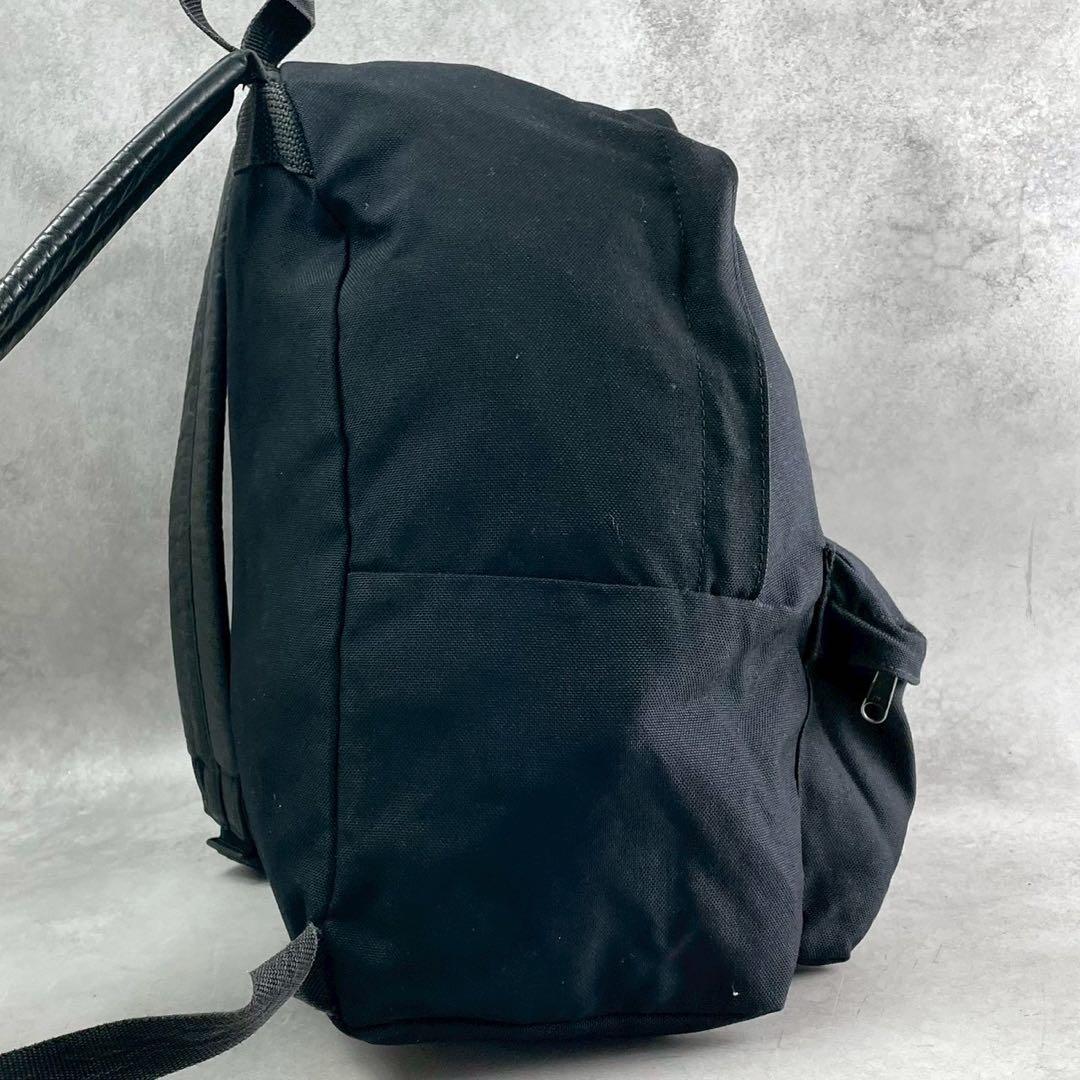 COMME des GARCONS Nylon Leather Pack Black Size ONE SIZE