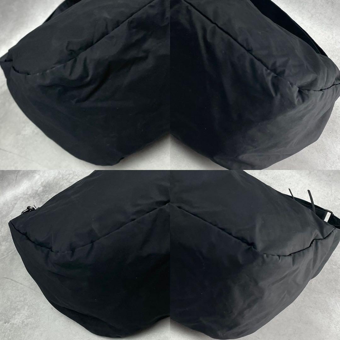 Y's Nylon One Shoulder Bag Black Size ONE SIZE
