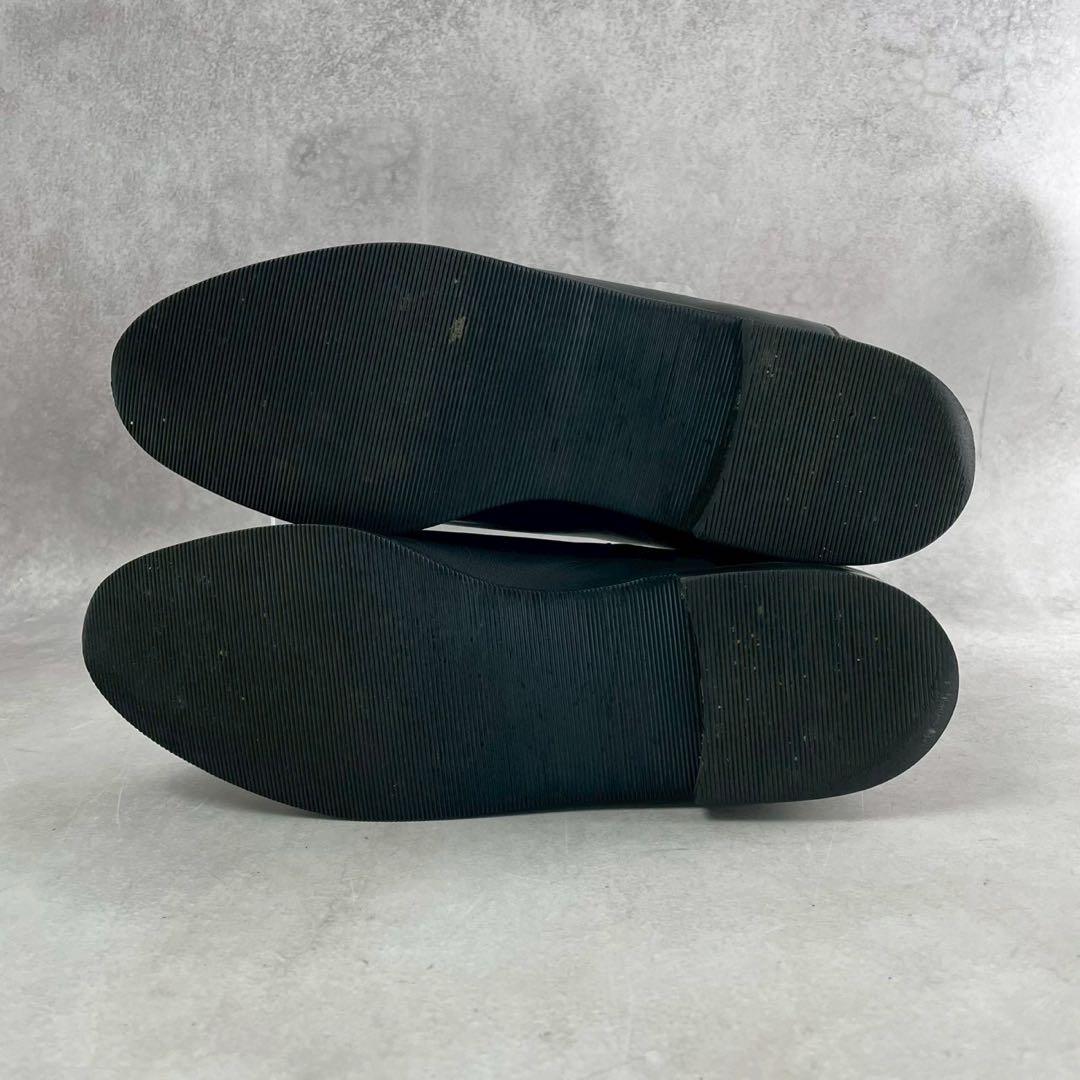 ISSEY MIYAKE MEN 90s Vintage Braided Leather Slip-On Black