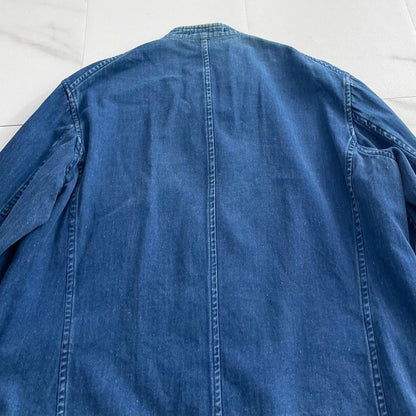 Yohji Yamamoto POUR HOMME 99SS Stand Jacket Blue Size L