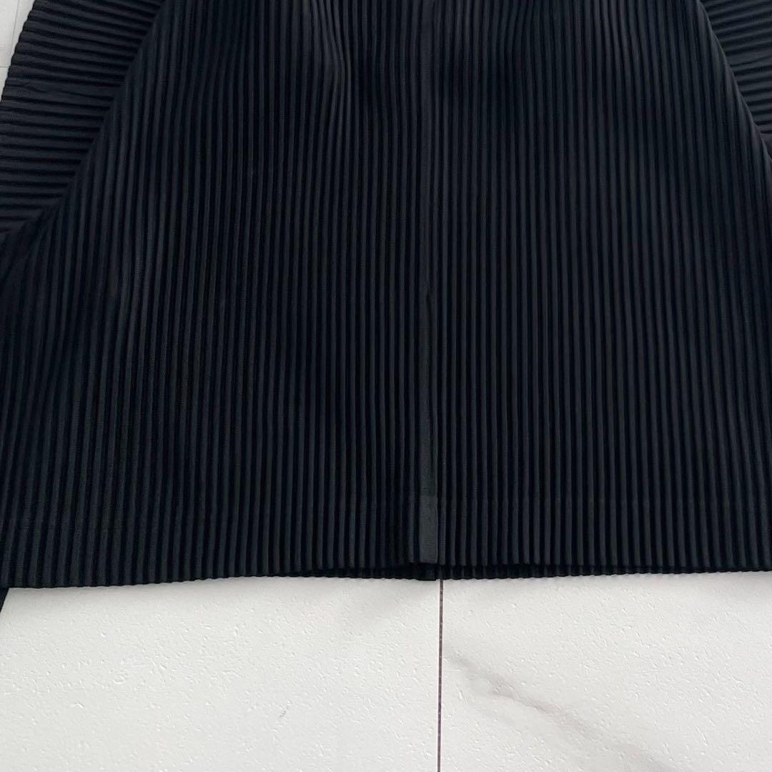 HOMME PLISSE ISSEY MIYAKE 25AW Pleated Half-Zip Black Size L