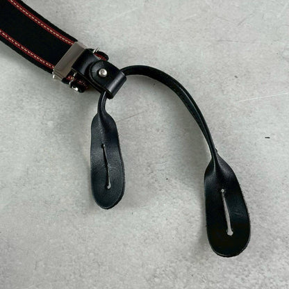 Yohji Yamamoto POUR HOMME Leather Striped Size ONE SIZE