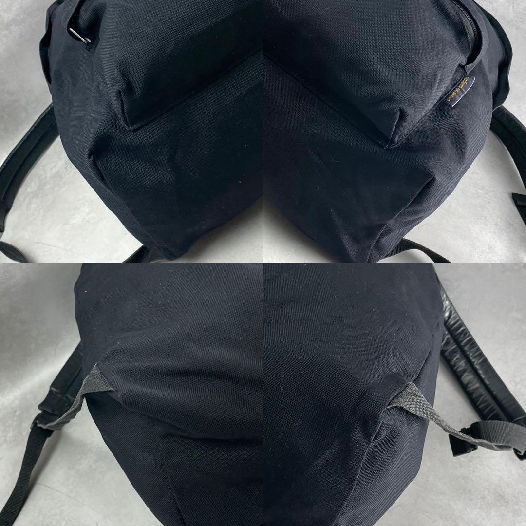COMME des GARCONS Nylon Leather Pack Black Size ONE SIZE