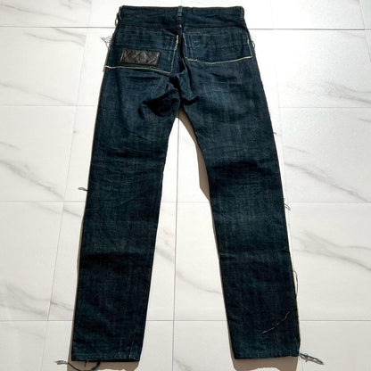 Yohji Yamamoto POUR HOMME 2015SS Cut-Off Selvedge Denim