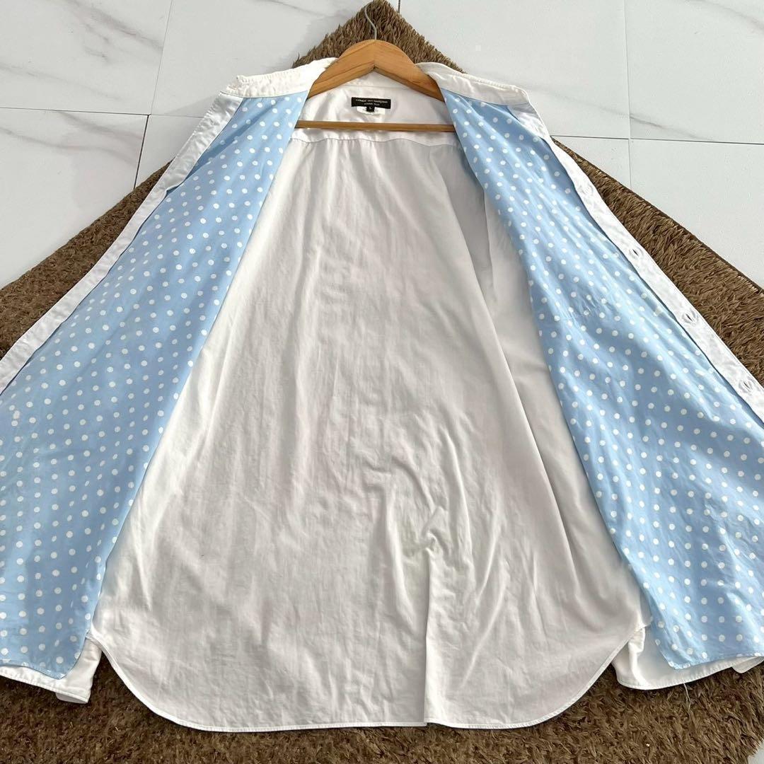 COMME des GARCONS HOMME PLUS 18SS Layered Shirt White Size L