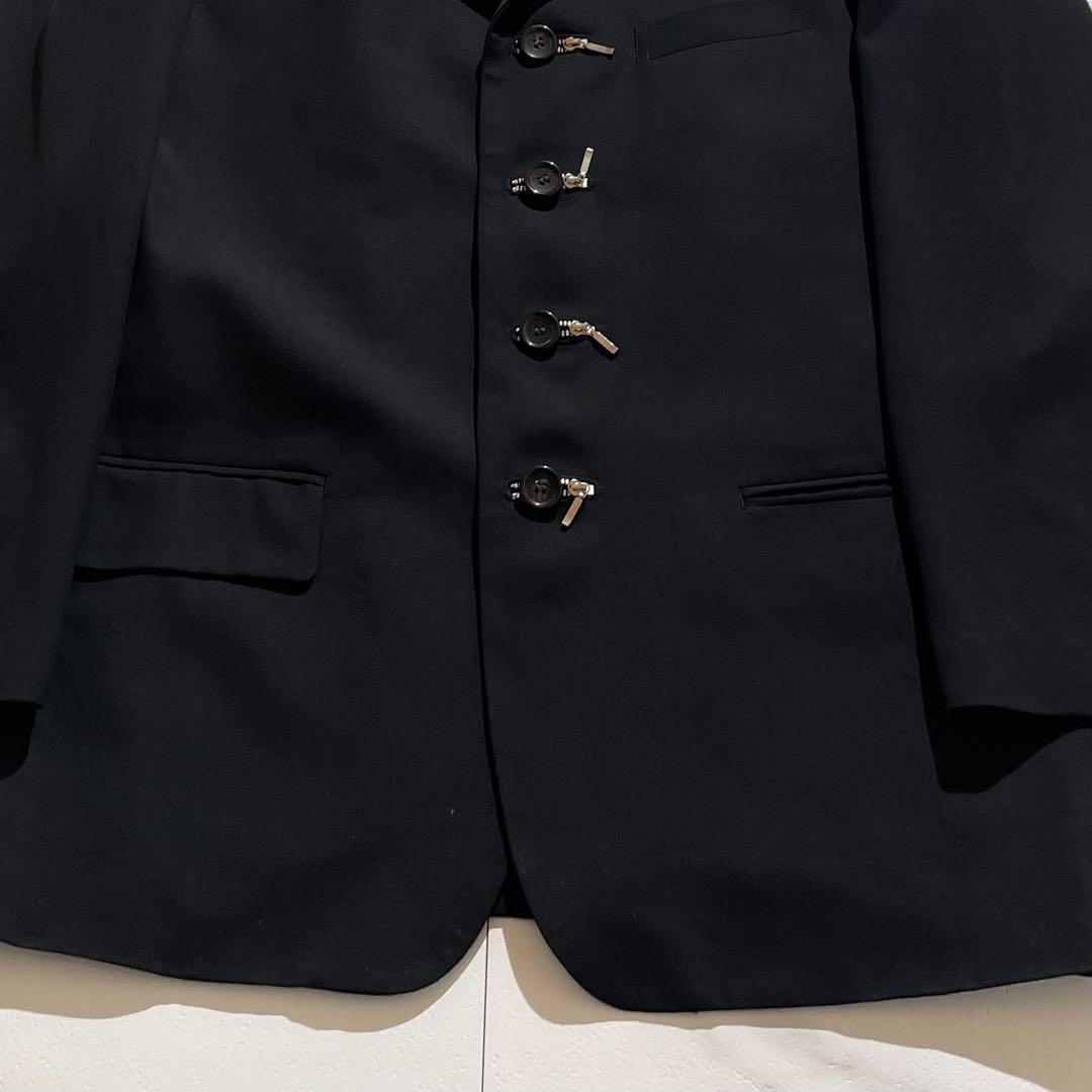 LQ Y's for men Wool Gabardine Zip Tailored Jacket Size L