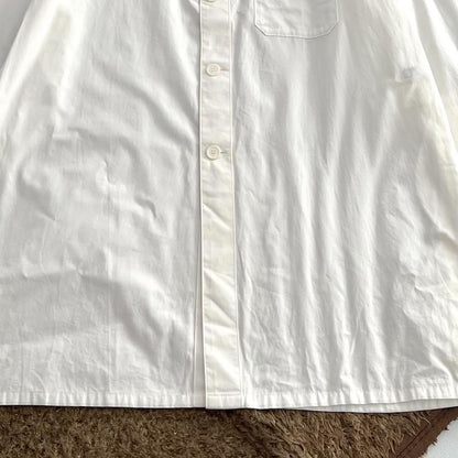 Yohji Yamamoto POUR HOMME 18SS Cotton Topper Shirt Size S