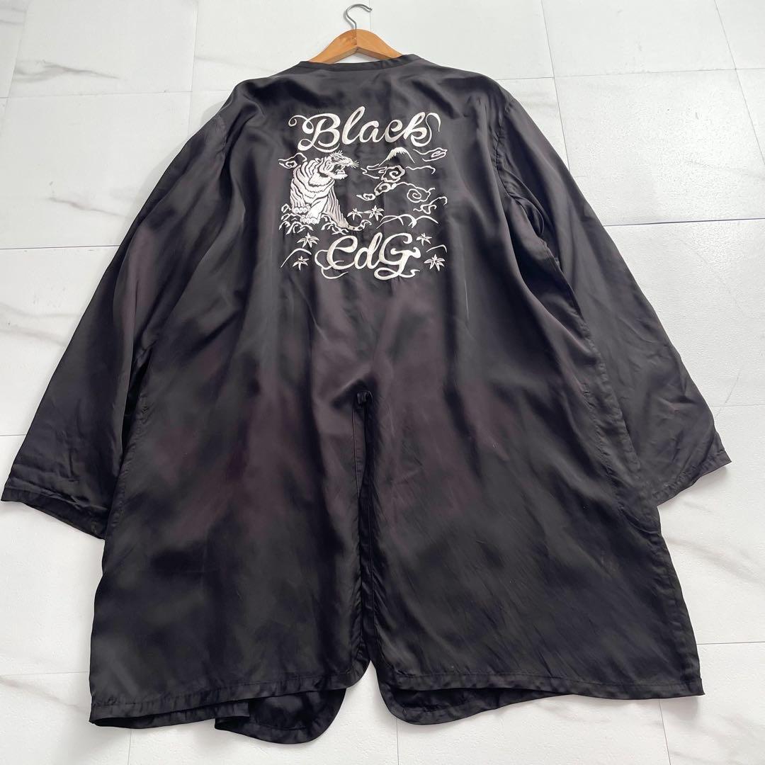 BLACK COMME des GARCONS 21SS Sukajan Coat Black Size XXL