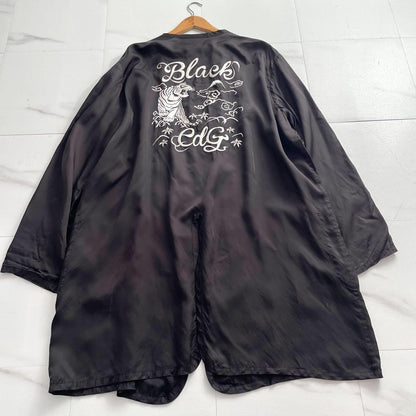 BLACK COMME des GARCONS 21SS Sukajan Coat Black Size XXL