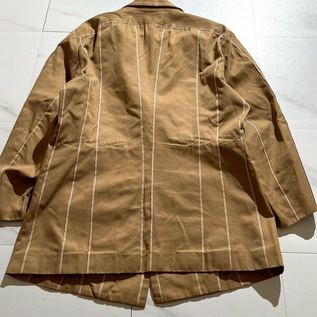 ISSEY MIYAKE MEN 95SS Selvedge Cotton Suit Set Beige Size L