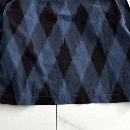 ISSEY MIYAKE 80s Vintage Cotton Check Blazer Black Size L
