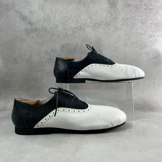 COMME des GARCONS HOMME PLUS 23SS Bi-Color Leather Shoes