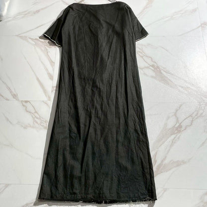 Yohji Yamamoto 03SS Denim Silk Zip Coat Black Size L