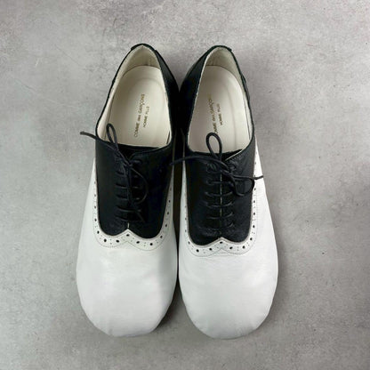 COMME des GARCONS HOMME PLUS 23SS Bi-Color Leather Shoes