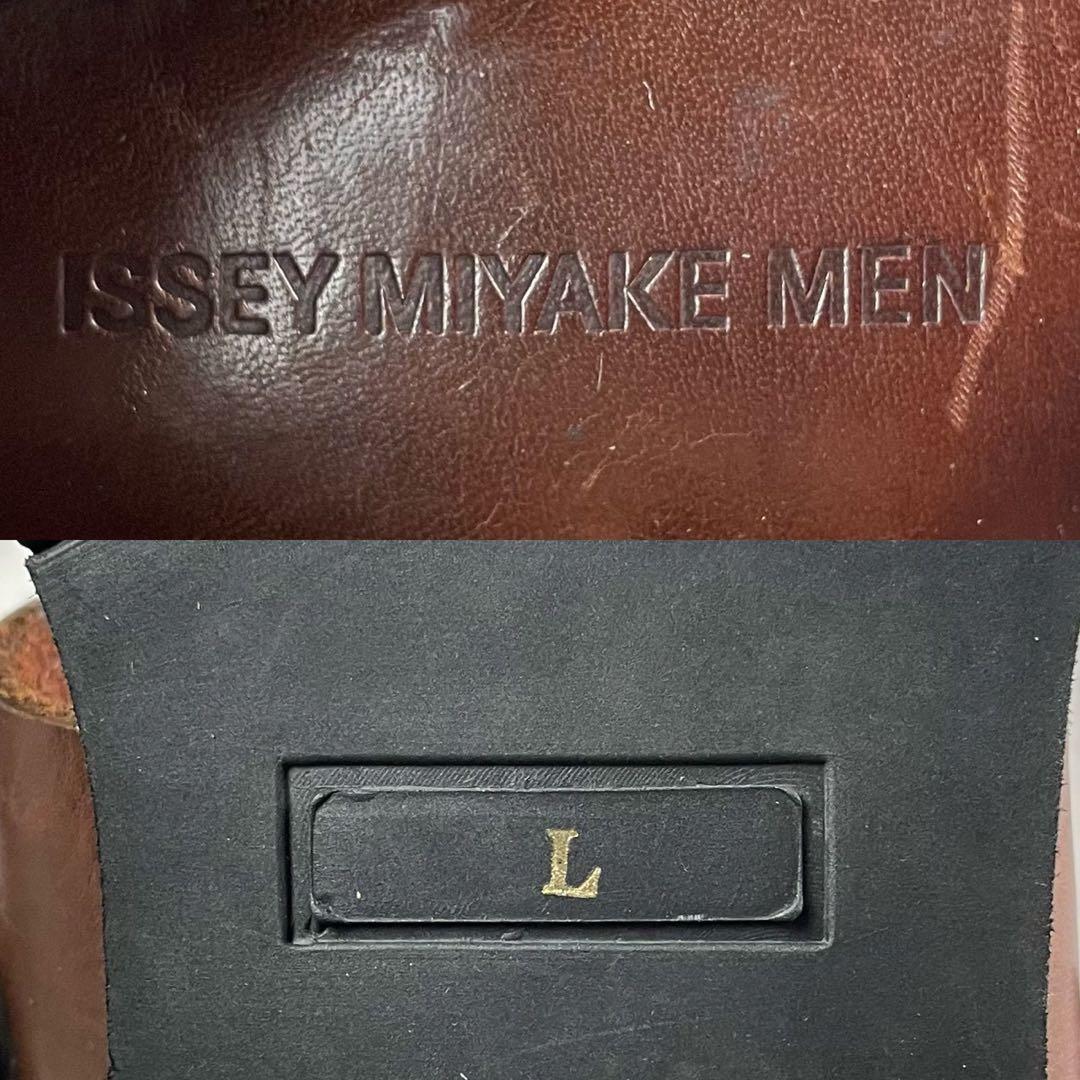 ISSEY MIYAKE MEN Leather Sandals Brown Size L
