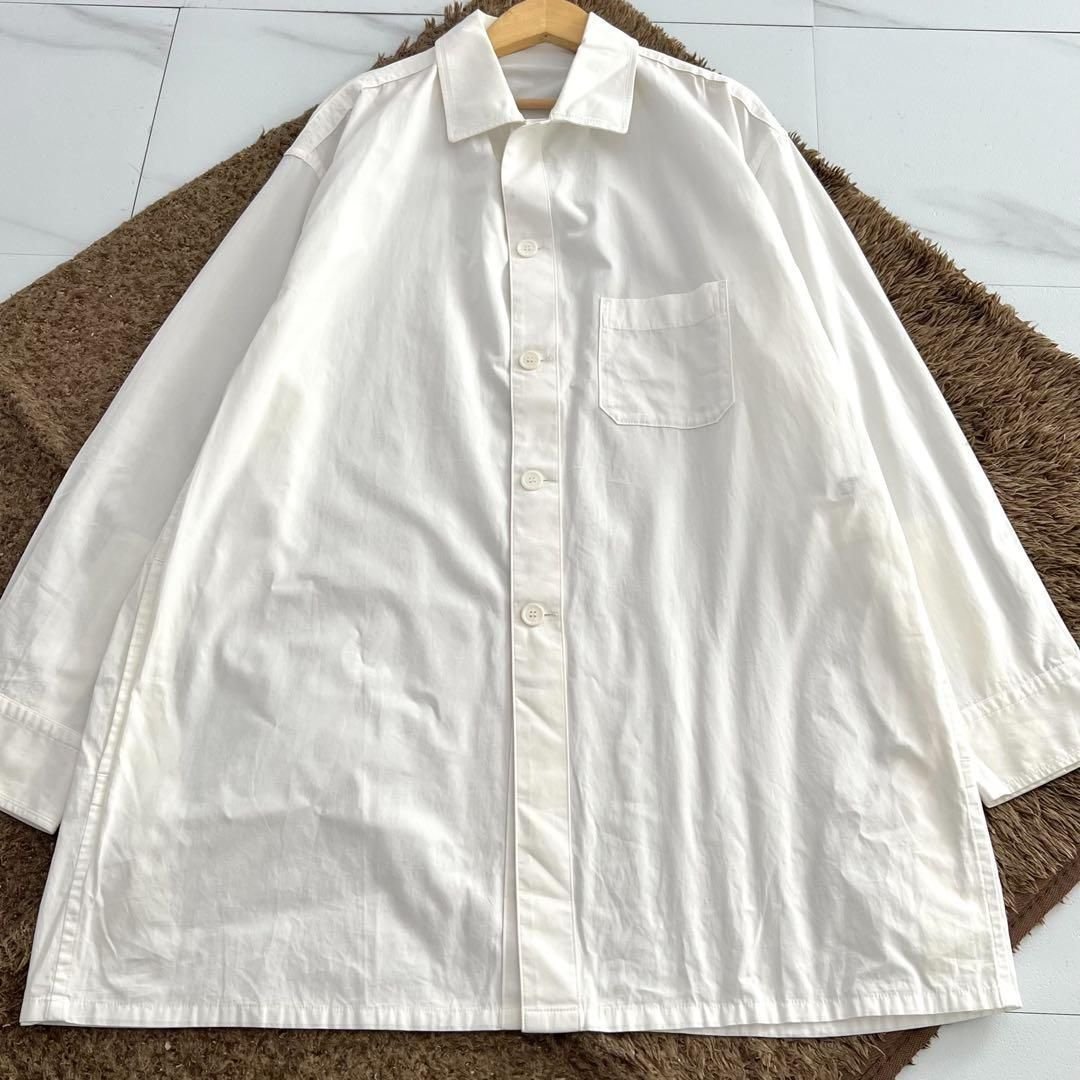 Yohji Yamamoto POUR HOMME 18SS Cotton Topper Shirt Size S
