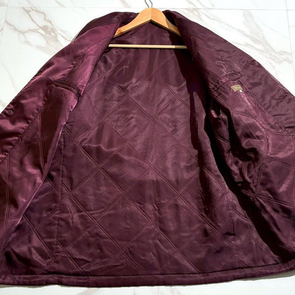 Y's for men 90s Oversized Quilted Nylon Jacket Red Size L
