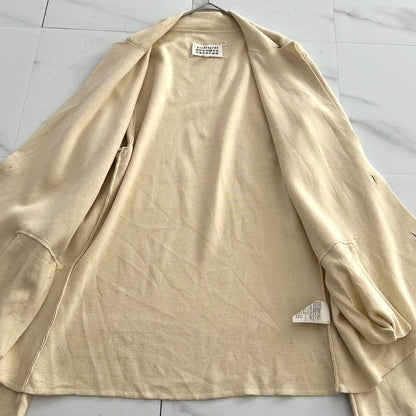 MAISON MARTIN MARGIELA Wool Cotton Knit Jacket Size M