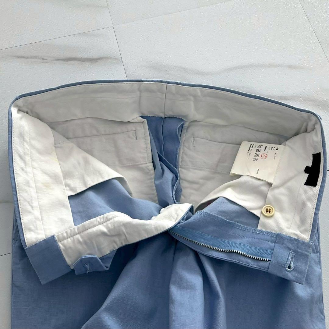 COMME des GARCONS HOMME 03SS Tapered Slacks Blue Size M