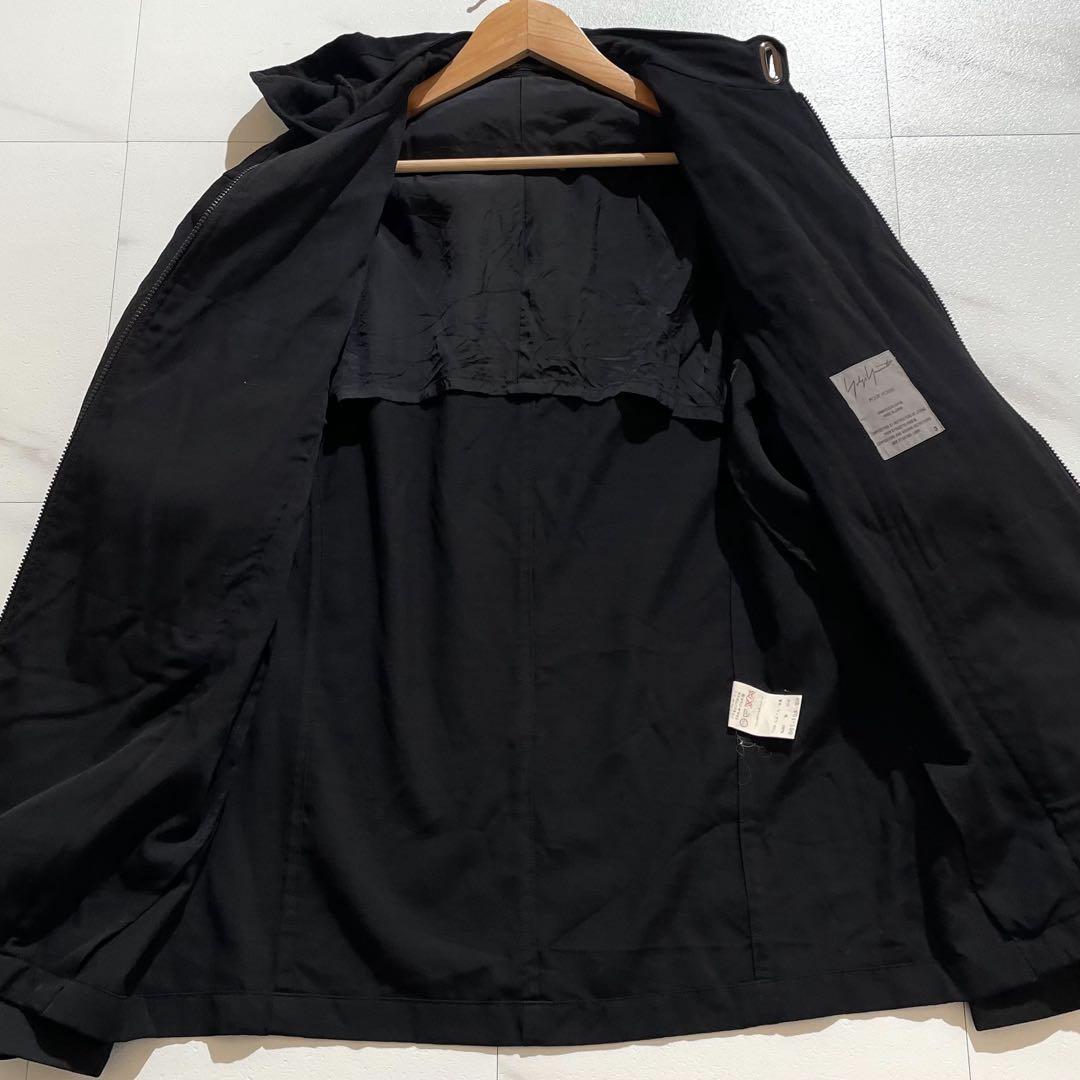 Yohji Yamamoto HOMME 2006SS Gabardine 3-Way Black Size L
