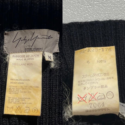 Yohji Yamamoto POUR HOMME 97AW Double Zip Drivers Size M