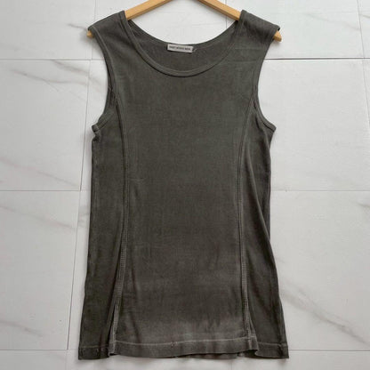 ISSEY MIYAKE MEN 00SS Cotton Sleeveless Tank Top Size L