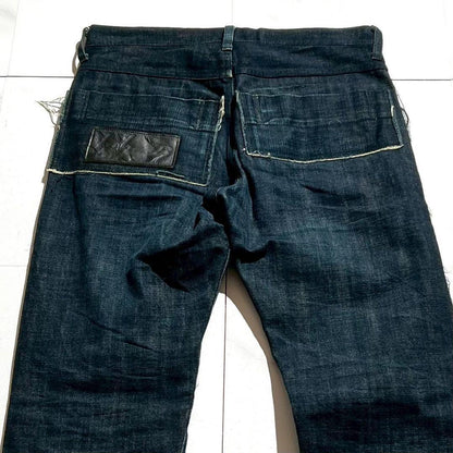 Yohji Yamamoto POUR HOMME 2015SS Cut-Off Selvedge Denim
