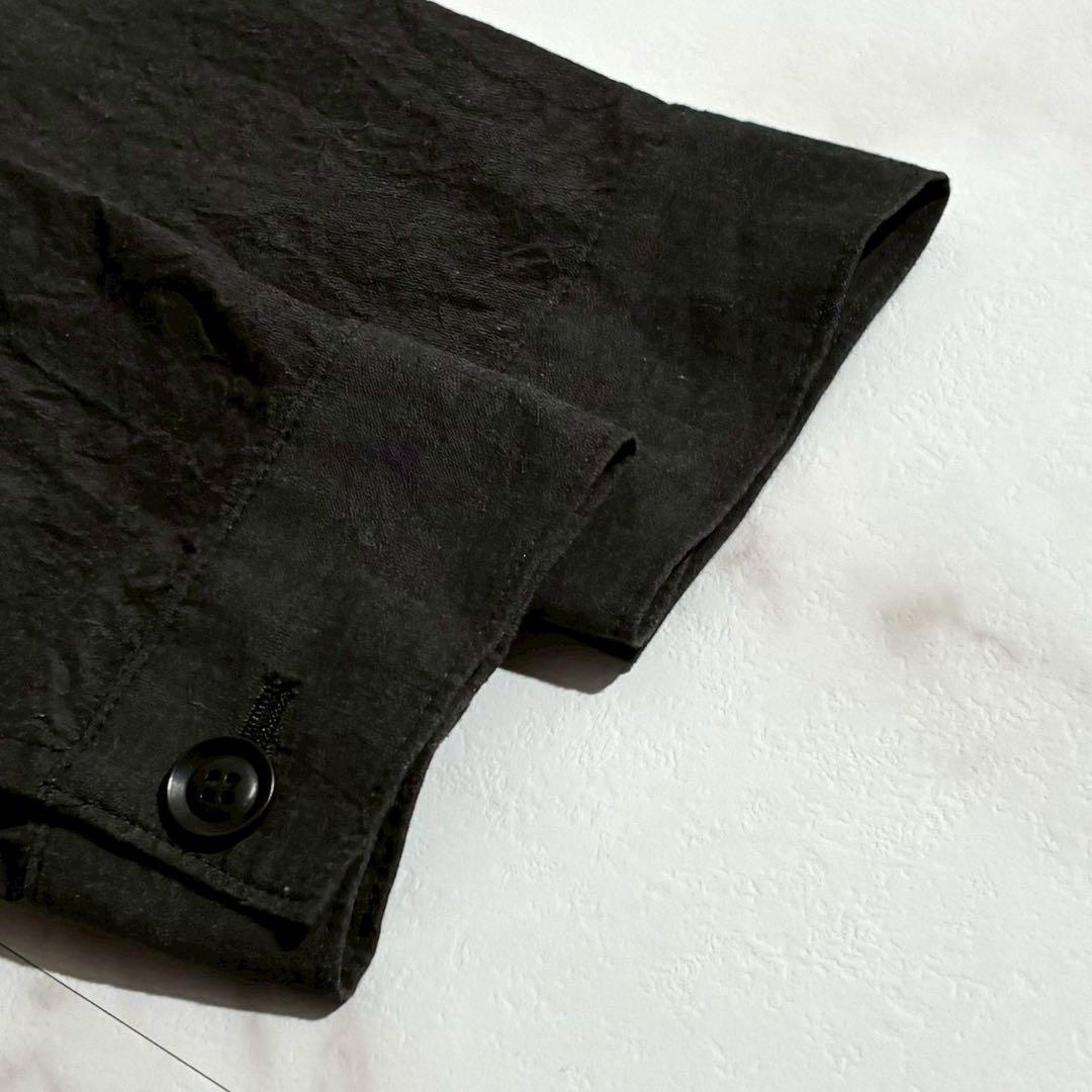 Y's 24AW Organic Denim/Linen Jacket Black Size L