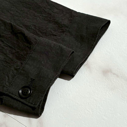 Y's 24AW Organic Denim/Linen Jacket Black Size L
