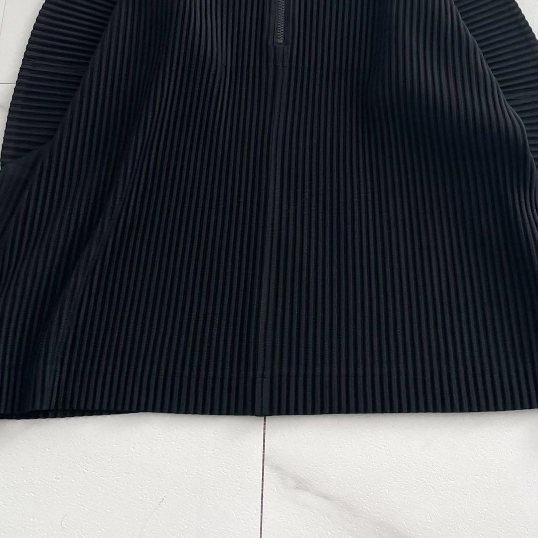 HOMME PLISSE ISSEY MIYAKE 25AW Pleated Half-Zip Size L