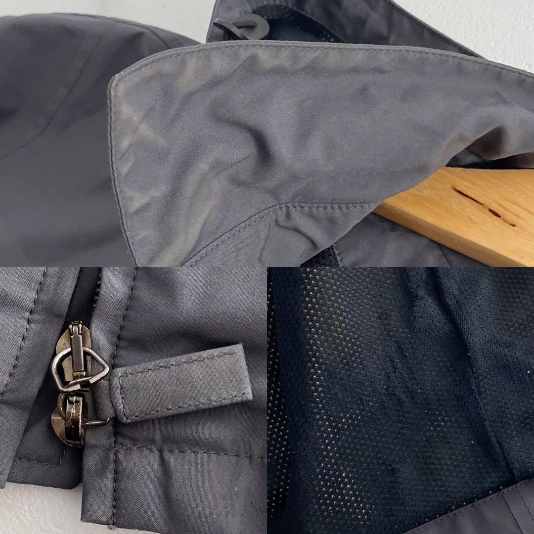 PRADA GORE-TEX Linea Rossa Nylon Jacket Gray Size 46
